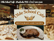 Tablet Screenshot of oldeschoolcafe.com